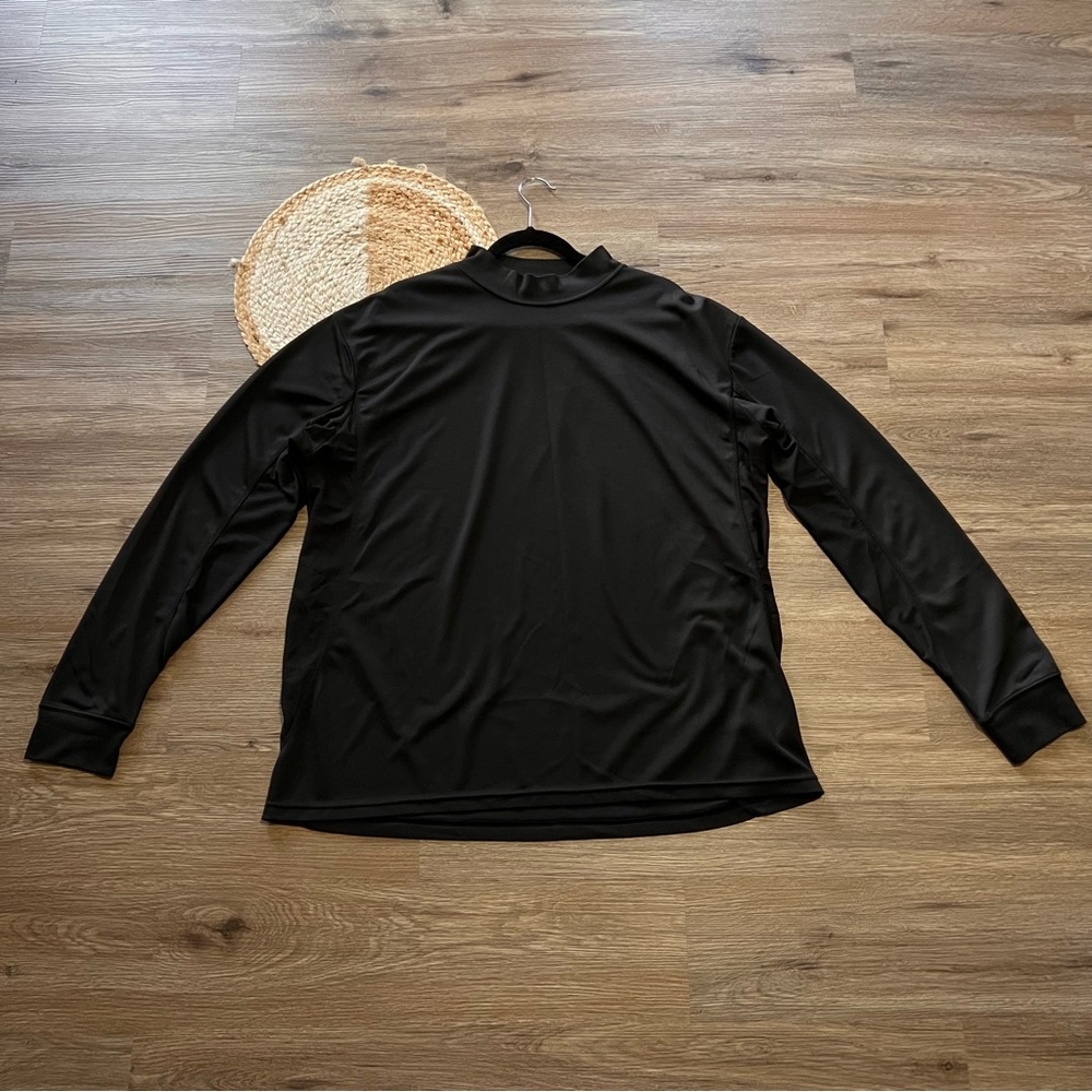 BERETTA Mock Neck Long Sleeve Mens Pullover